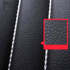 9 in 1 Universal PU Leather Four Seasons Anti-Slippery Cushion Mat Set for 5 Seat Car (Grey)
