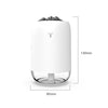 Car Portable Humidifier Household Night Light USB Spray Instrument Disinfection Aroma Diffuser(Pearl White)