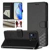 For Asus Zenfone 11 Ultra Honeycomb Embossing RFID Leather Phone Case(Black)