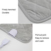 JSB-1 Graphene Heating Pad Timed Water Washing Electric Blanket, Size: 30x60cm(US Plug)