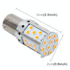 1156/BA15S DC 12V 18W Car Auto Turn Light  Backup Light with 33LEDs SMD-3030 Lamps (Yellow Light)
