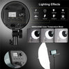 VLOGLITE P100 Professional Photography Video Fill Light 100W High Powerful Bright COB LED Light, Plug:EU Plug