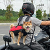 Large Dog Carrier Backpack, Red & Black - Horizontal Support Sling