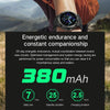 Bluetooth Talk Outdoor Pedometer Exercise Heart Rate Sleep Monitoring Smart Watch(Black)