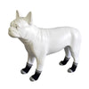 Dog Socks XL Dark Grey - Anti-Slip, Cotton, 4 Pack