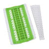 Cross Stitch Embroidery Special Tool 30 Hole Cable Arranger Threader Needle Box Pin Winder(Green)