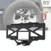 For Jeep Wrangler JL 2018-2019 Car Modified Tire License Plate Frame Mounting Bracket