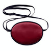 Children Silk Blackout Eye Mask Strabismus Correction Covering Eye Patch(Jujube Red)