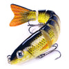HENGJIA JM064 Multi-section Fish Minnow Bionic Fake Lures Sea Fishing Sinking Lures, Size: 12.8cm 18g(6)