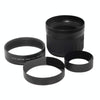 58mm 0.21X Digital Wide Angle Auxiliary Fisheye Lens for Canon / Nikon / Sony / Minolta / Pansonic / Olympus / Pentax 18-55