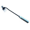Four-Tooth Dual Purpose Weed Remover Tool Gardening Weed Rake Uprooting Weeding Tool, Length: 29cm Iron Handle