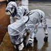 Waterproof Dog Raincoat, Reflective, L (4-5kg), Matte White