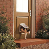 4-Way Locking Cat Flap - White - For Cats & Small Dogs