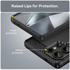 For Samsung Galaxy S25 Ultra 5G Carbon Fiber Brushed Texture TPU Phone Case(Black)