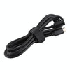 Type-C / USB-C Male to Female Power Adapter Charger Cable, Length: 1m(Black)