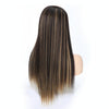 Wig Half Headgear Long Straight Hair U-Shaped Wig Headgear, Colour: 6.US-4H27#