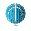 Large Blue Squeaky Basketball Dog Toy - Latex, 14cm