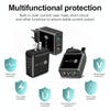 45W PD3.0 + 2 x QC3.0 USB Multi Port Quick Charger, EU Plug(Black)
