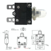 L2 Series 50V Car Overload Protector Manual Reset DC Circuit Breaker with Waterproof Cover, Current:30A