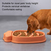 Radish Slow Feeder Dog Bowl, Anti-Slip, Mango Yellow
