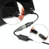 Big Square Male (First Generation) to 7.9 x 5.5mm Female Interfaces Power Adapter Cable for Laptop Notebook, Length: 10cm