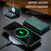 For iPhone 15 Pro Max DG.MING MAGKING-K2 Series MagSafe RFID Card Bag Detachable Phone Case(Green)