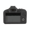 For Canon EOS R100 Litchi Texture Soft Silicone Protective Case(Black)