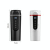 SUITU  HQ-3900 24V/12V Car/Truck Heated Coffee Mug Smart Mug,Spec: Large Screen White