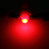 10 PCS B8.3 0.2W DC12V Wedge Instrument Panel COB LED Light Dashboard Gauge Cluster Indicator Lamp Bulb (Red Light)