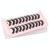 10pairs /Box Russian Strip Lashes 7D Imitation Mink Volume Fluffy Natural False Eyelashes 7D-32
