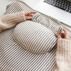AI-540 72x115cm USB Body Warmer Blanket Office Heater Electric Heating Shawl(Khaki Elk Stripes)