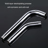 With Base Top Spray Rod Shower Tube Stainless Steel Shower Outlet Pipe Elbow, Size: 49.5cm