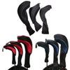 3 in 1 No.1 / No.3 / No.5 Clubs Protective Cover Golf Club Head Cover(Blue)