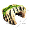 Box Turtle Hide Cave Mossy Basking Spot GT46 Resin Ornament