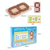 Addition and Subtraction Learning Blocks Early Education Puzzle Enlightenment Building Board(Numbers 0-9)