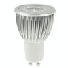 GU10 3W LED Spotlight Lamp Bulb, 3 LED, Adjustable Brightness, White Light, AC 220V