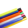 2pcs Car Headlight Protective Film Tail Light Film Motorcycle Fog Light Film, Size:30 x 100cm(Fluorescent Yellow)