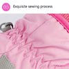 Cartoon Bow Rabbit Pattern Children Ski Gloves Windproof Waterproof Warm Cotton Gloves, Colour: Pink(M)