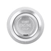 Car Engine Start Key Push Button Ring Trim Metal Sticker Decoration for Cadillac CT5 CT4 XT4 XT6 / Chevrolet Silverado (Silver)