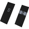 3.2 x 1.2cm Size Labels Polyester Cloth Clothing Label 1 Roll (about 380 PCs), Size:L(Black)