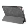 For iPad 9.7 inch DG.MING See Series Horizontal Flip Leather Case with Holder & Pen Holder(Grey)