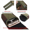 Stylish Outdoor Water Resistant Fabric Cell Phone Case, Size: approx. 17cm x 8.3cm x 3.5cm (Coyote Tan)