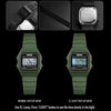 SKMEI 1460 Children Luminous Multifunctional Waterproof Thin Sports Watch(Army Green)