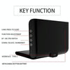 RT1 10W QI Universal Multi-function Mobile Phone Wireless Charger with Alarm Clock & Time / Calendar / Temperature Display(Black)