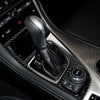 Car Left Drive Carbon Fiber Gear Shift Decorative Sticker for Infiniti Q50 / Q60 2014-2020