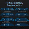 Car HUD Head-Up Display GPS Speedometer Speed Alarm Fatigue Alert