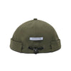 Autumn and Winter Drawstring Dome Hip Hop Hat without Eaves, Size:One Size(Army Green)