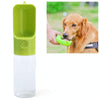 Portable Dog Water Bottle - Leakproof Travel Cup (Green)