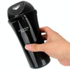Car Mini Trash Can Multifunctional Interior Storage Box(Black)