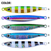 PROBEROS LF121 Fast Sinking Laser Boat Fishing Sea Fishing Lure Iron Plate Bait, Weight: 14g(Color B)